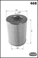 LUCAS FILTERS lfaf251 -  Воздушный фильтр